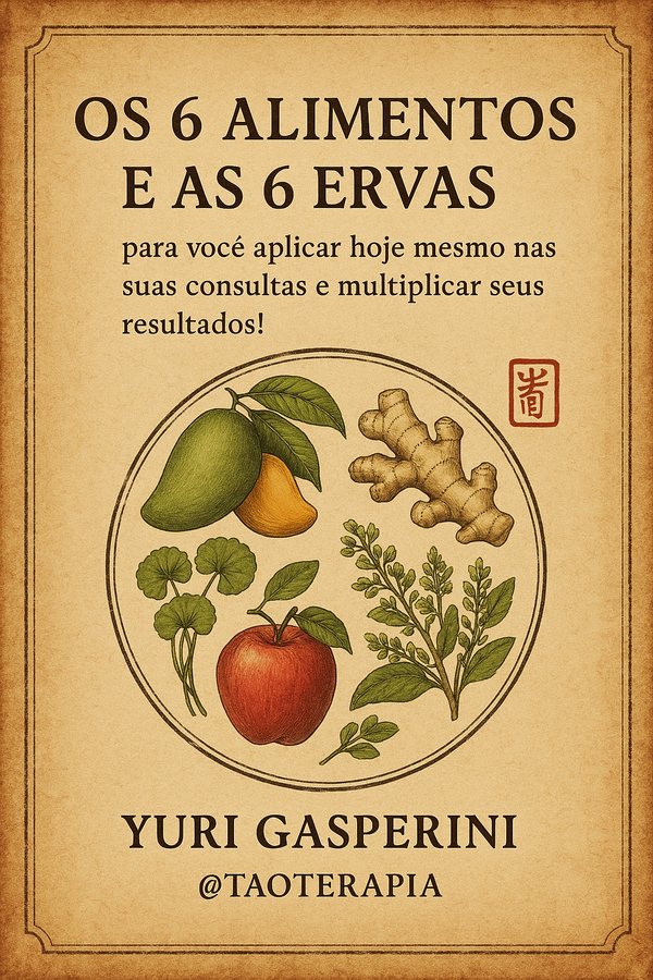 Capa do eBook Os 6 alimentos e as 6 ervas